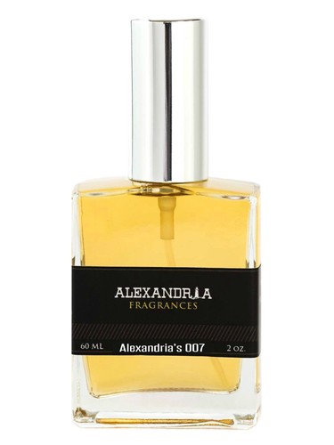 Frasco de Alexandria’s 007, de Alexandria Fragrances