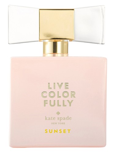Frasco de Live Colorfully Sunset, de Kate Spade
