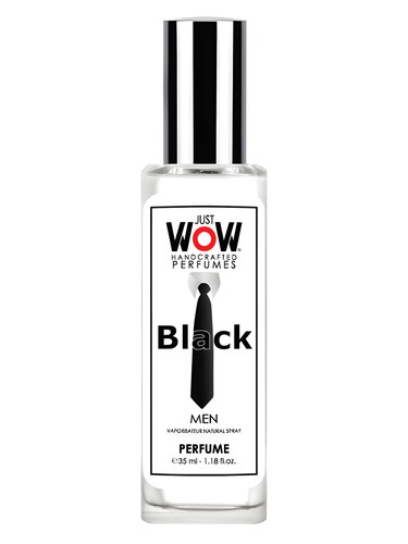 Frasco de Just Wow Black, de Croatian Perfume House