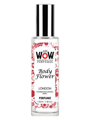 Frasco de Just Wow Body Flower, de Croatian Perfume House