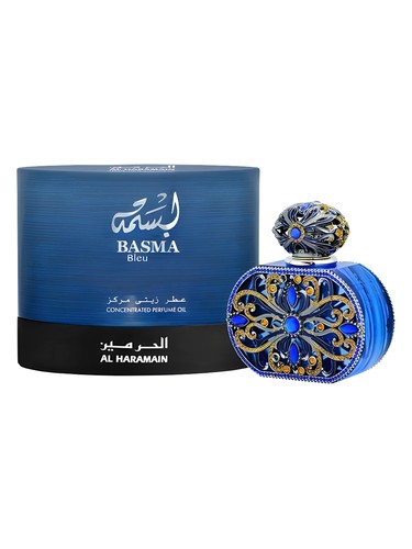 Frasco de Basma Bleu, de Al Haramain Perfumes