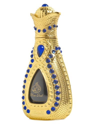 Frasco de Blue Oud, de ALREHAB PERFUMES