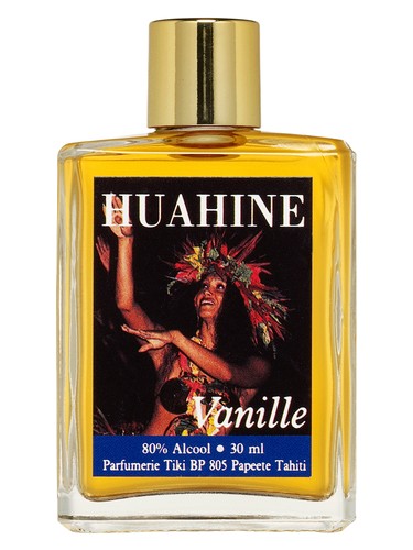 Frasco de Huahine Vanilla, de Parfumerie Tiki Tahiti
