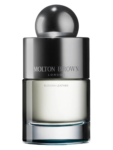 Frasco de Russian Leather, de Molton Brown