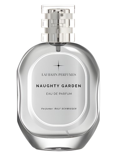 Frasco de Naughty Garden, de Laubahn Perfumes