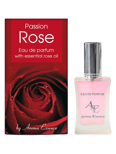 Frasco de Passion Rose, de Aroma Essence