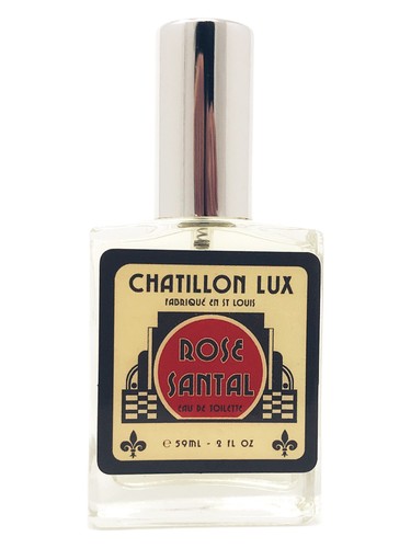 Frasco de Rose Santal, de Chatillon Lux Parfums