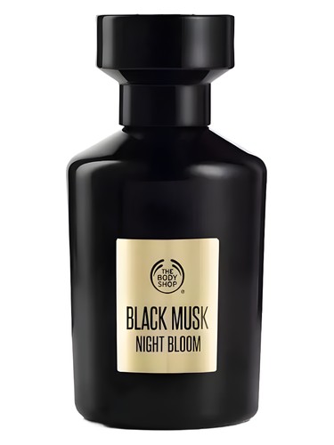 Frasco de Black Musk Night Bloom, de The Body Shop