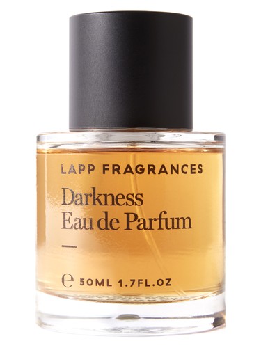 Frasco de Darkness, de Lapp Fragrances