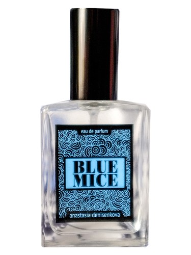 Frasco de Blue Mice, de Anastasia Denisenkova