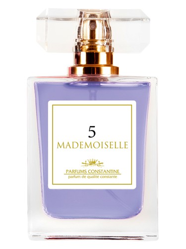 Frasco de Mademoiselle No. 5, de Parfums Constantine