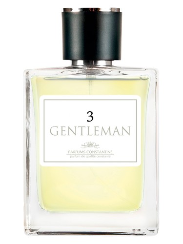 Frasco de Gentleman No. 3, de Parfums Constantine