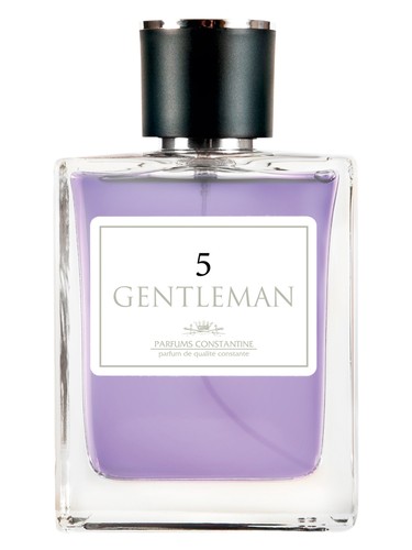 Frasco de Gentleman No. 5, de Parfums Constantine