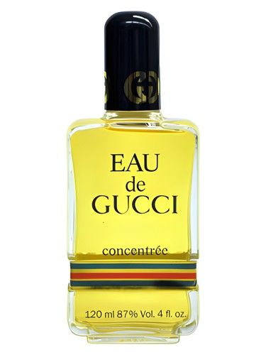 Frasco de Eau de Gucci Concentree (1982), de Gucci