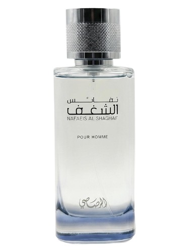 Frasco de Shaghaf Pour Homme, de Rasasi