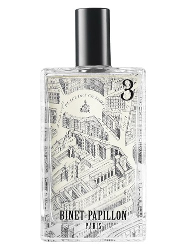 Frasco de No 3 Cologne Curieuse — Binet-Papillon
