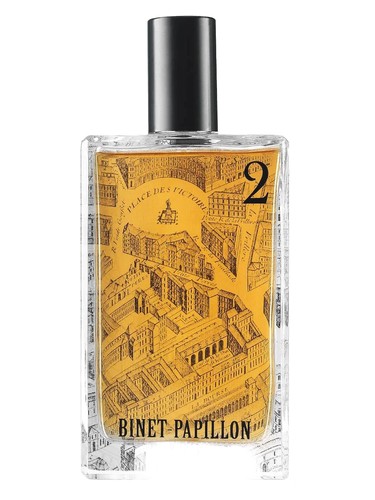 Frasco de No 2 Ambre Demi-Deuil, de Binet-Papillon