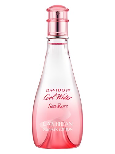 Frasco de Davidoff Cool Water Woman Sea Rose Caribbean Summer Edition, de Davidoff