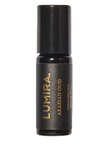 Frasco de Arabian Oud Perfume Oil, de Lumira