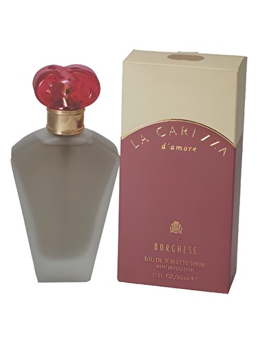 Frasco de La Carezza d’Amore, de Borghese