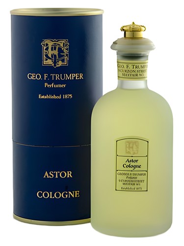 Frasco de Astor Cologne, de Geo. F. Trumper