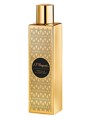 Frasco de Vanilla & Leather, de S.T. Dupont
