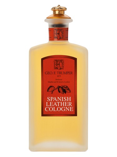 Frasco de Spanish Leather Cologne — Geo. F. Trumper
