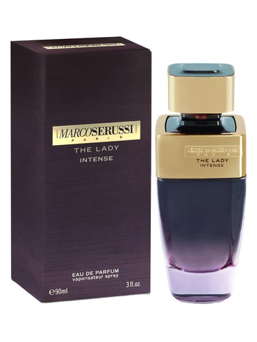 Frasco de The Lady Intense — Parfums Marco Serussi