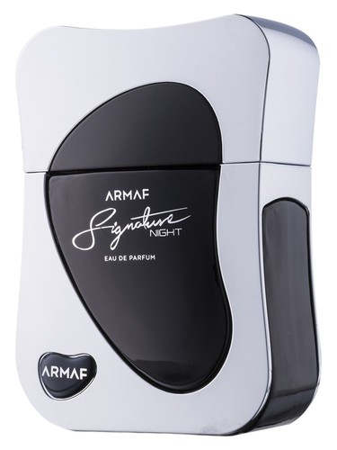 Frasco de Signature Night, de Armaf