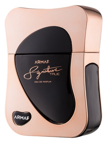 Frasco de Signature True, de Armaf