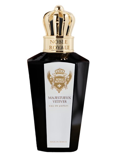 Frasco de Majestueux Vetiver, de Noble Royale