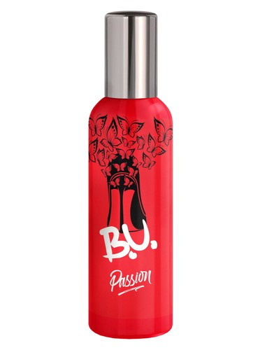 Frasco de B.U. Passion, de Sarantis