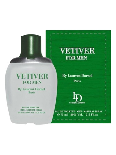 Frasco de Vetiver For Men, de Laurent Dornel