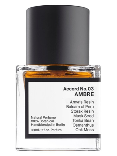 Frasco de Accord No. 03: Ambre, de RAER Scents