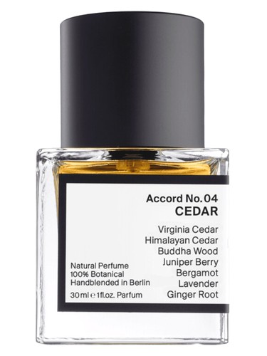 Frasco de Accord No. 04: Cedar, de RAER Scents