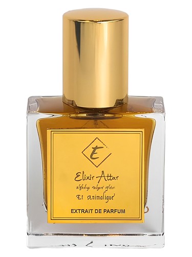 Frasco de Al-Ghaliyah Bulgare Fleuri Et Animalique — Elixir Attar