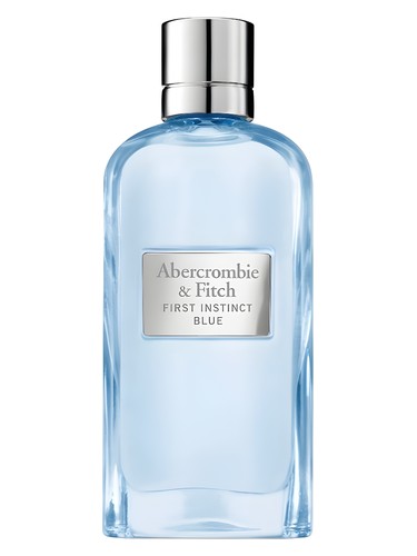 Frasco de First Instinct Blue For Her, de Abercrombie & Fitch