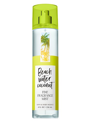 Frasco de Beach Water Coconut, de Bath & Body Works