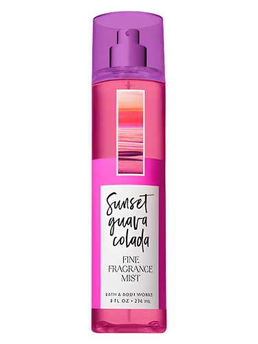 Frasco de Sunset Guava Colada, de Bath & Body Works