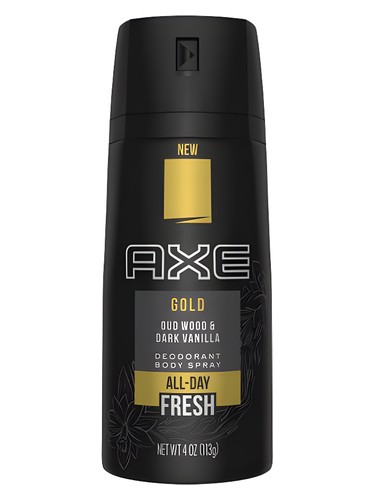 Frasco de Gold (Oud Wood and Dark Vanilla), de AXE