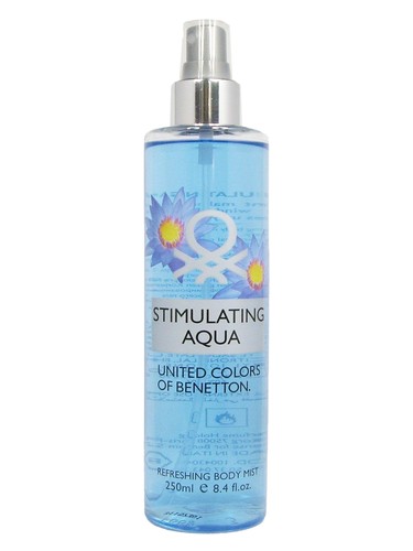 Frasco de Stimulating Aqua, de Benetton
