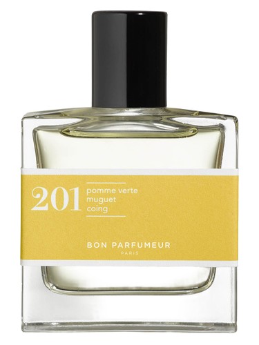 Frasco de 201 granny smith, lily-of-the-valley, pear, de Bon Parfumeur