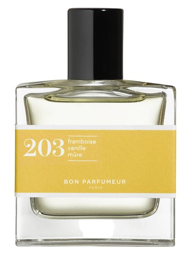Frasco de 203 raspberry, vanilla, blackberry, de Bon Parfumeur