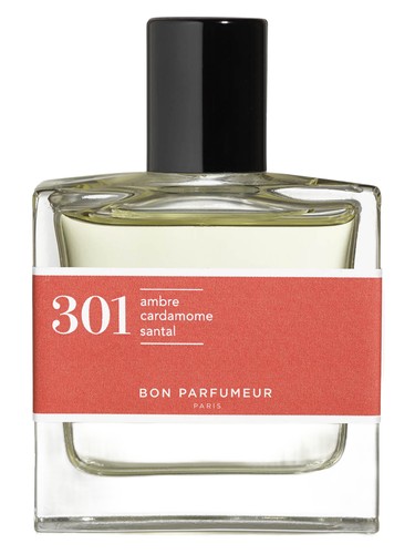 Frasco de 301 sandalwood, amber, cardamom, de Bon Parfumeur