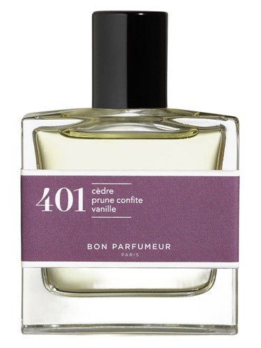 Frasco de 401 cedar, candied plum, vanilla — Bon Parfumeur