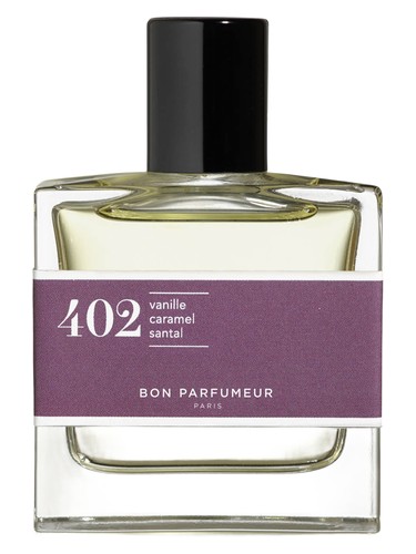 Frasco de 402 vanilla, toffee, sandalwood — Bon Parfumeur