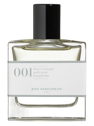 Frasco de 001 orange blossom, petitgrain, bergamot — Bon Parfumeur