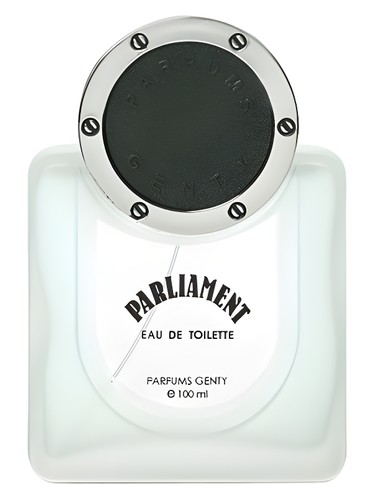 Frasco de Parliament, de Parfums Genty