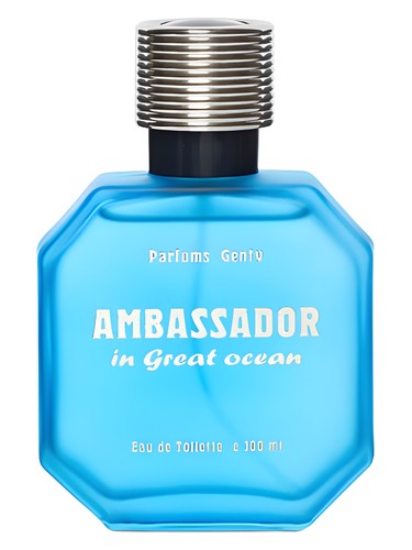 Frasco de Ambassador in Great Ocean, de Parfums Genty
