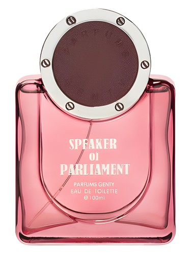 Frasco de Speaker of Parliament, de Parfums Genty